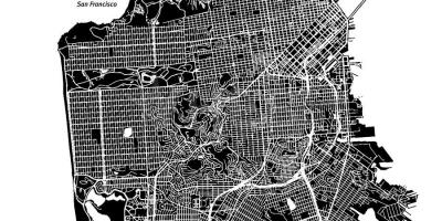نقشہ کے سان فرانسسکو ویکٹر