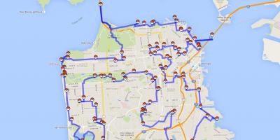 نقشہ سان فرانسسکو کے پوکیمون
