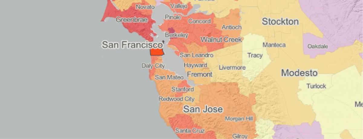 نقشہ کے mapp سان فرانسسکو