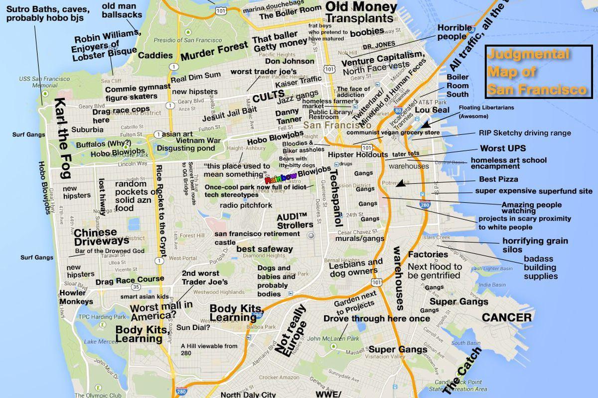 نقشے کا اندازہ سان فرانسسکو