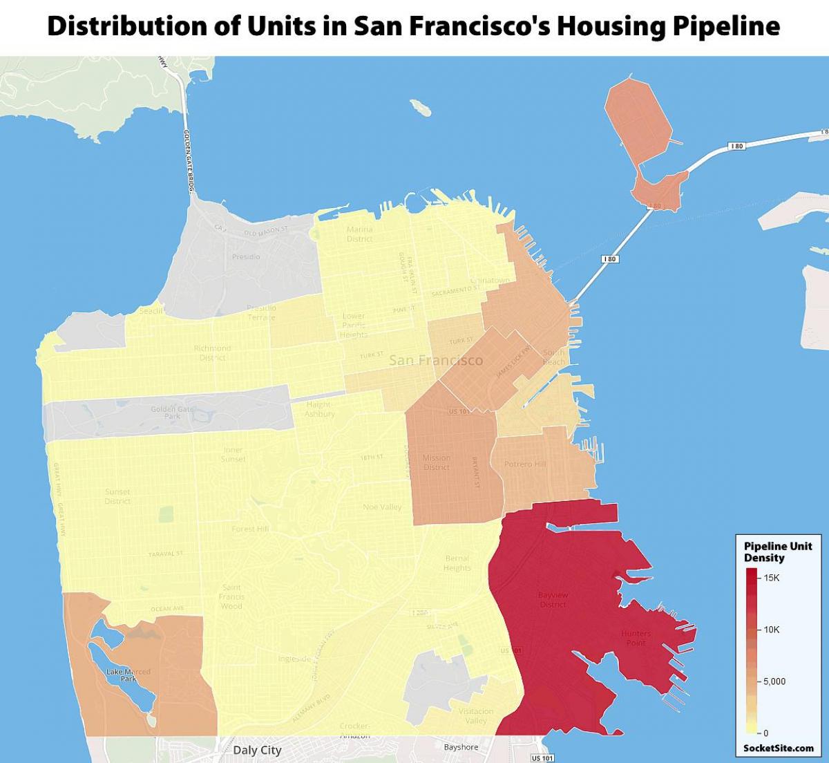 سان فرانسسکو عوامی ہاؤسنگ نقشہ