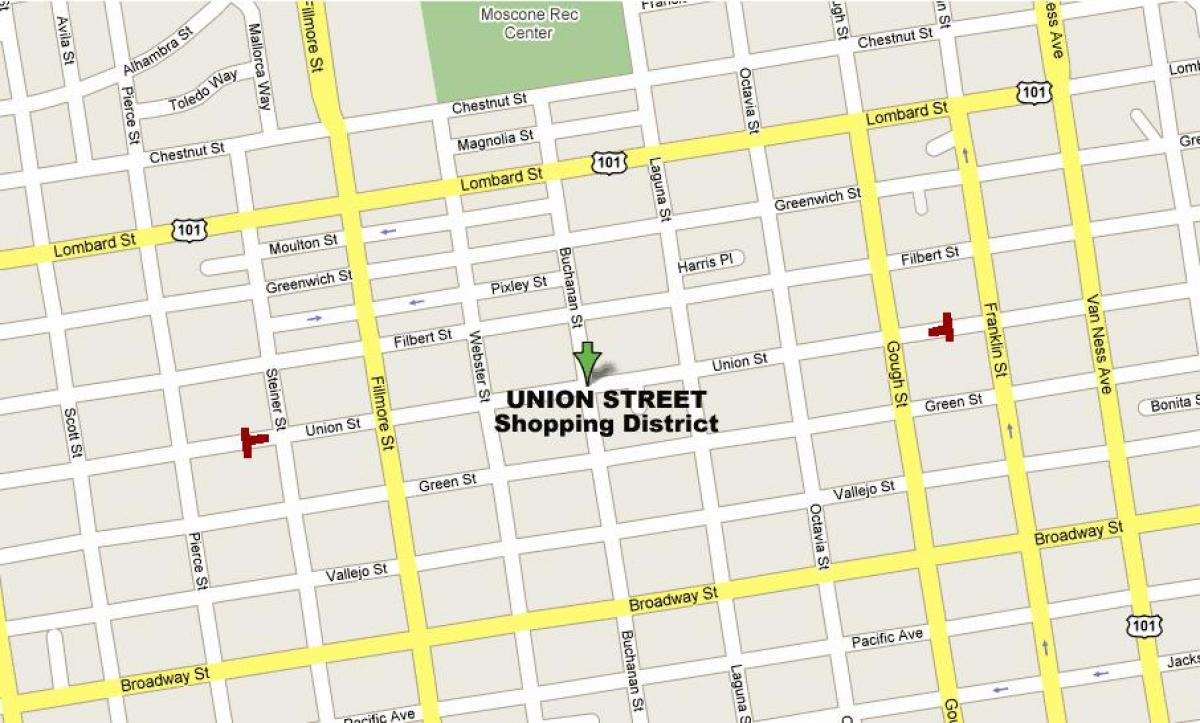 نقشہ کی دکان سان فرانسسکو