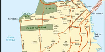 نقشہ تر خلیج کے علاقے