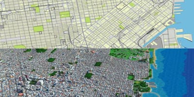نقشہ ofSan فرانسسکو 3d 