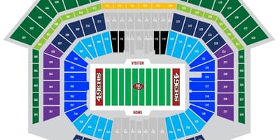 نقشہ کے 49ers پارکنگ 