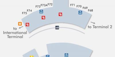 بہتر sfo ہوائی اڈے کا نقشہ ٹرمینل 3