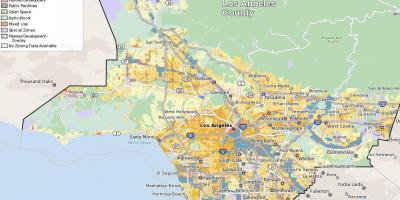نقشہ سان فرانسسکو کے zoning 